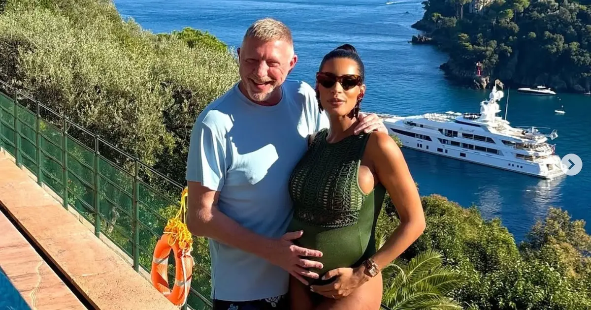 Neue Babybauchbilder: Boris Becker und Lilian strahlen am Meer!