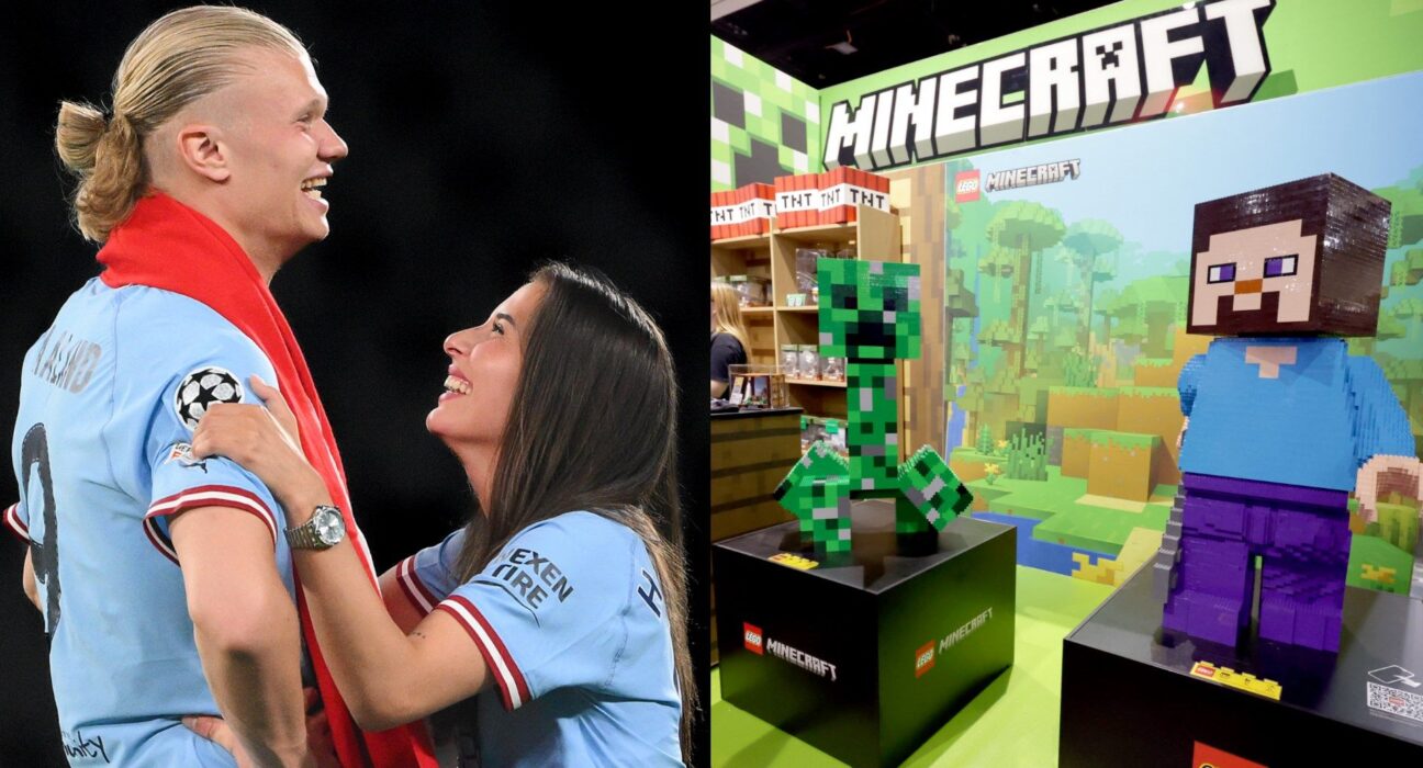 We Play Minecraft Together! Erling Haaland Enthüllt seine Liebe