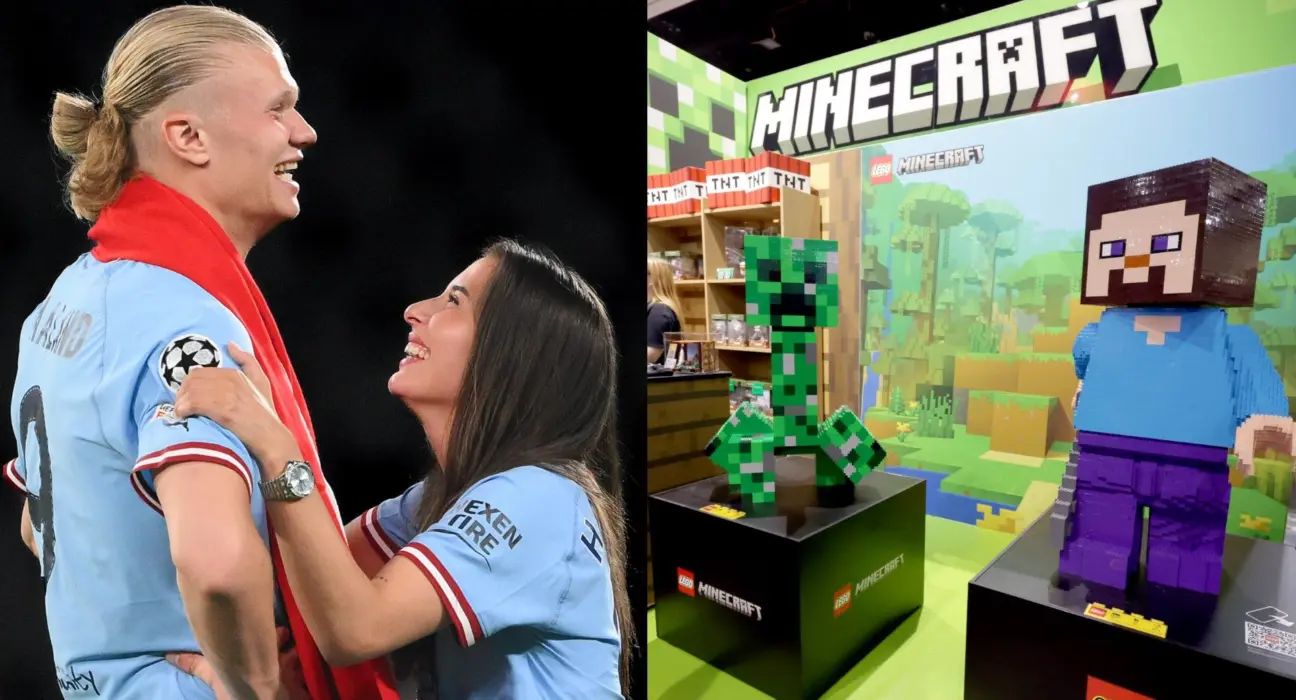 We Play Minecraft Together! Erling Haaland Enthüllt seine Liebe