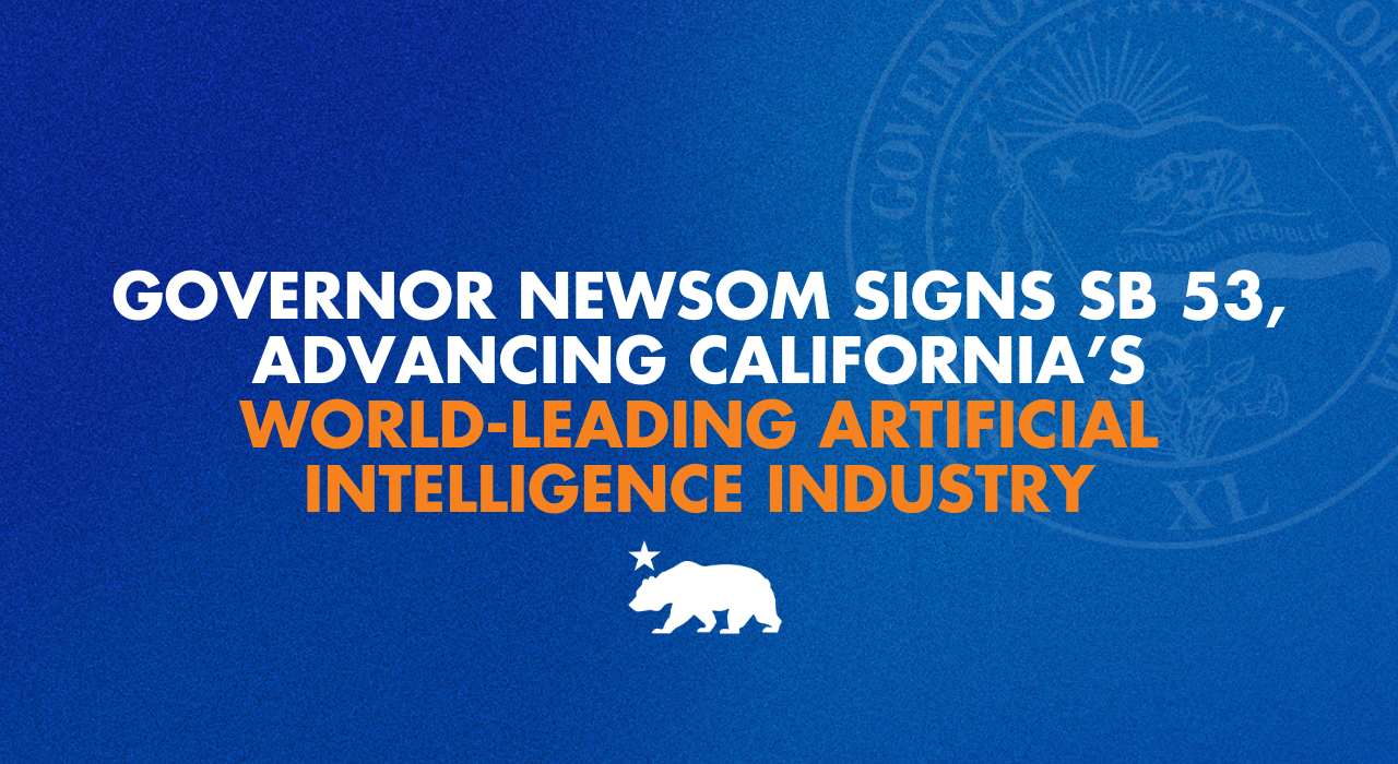 Governor Newsom unterschreibt SB 53: Kaliforniens KI-Revolution beginnt!