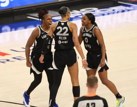Jackie Youngs 32 Punkte führen Aces zum Game 2 Sieg über Mercury!